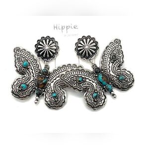 Silver and Turquoise Earrings